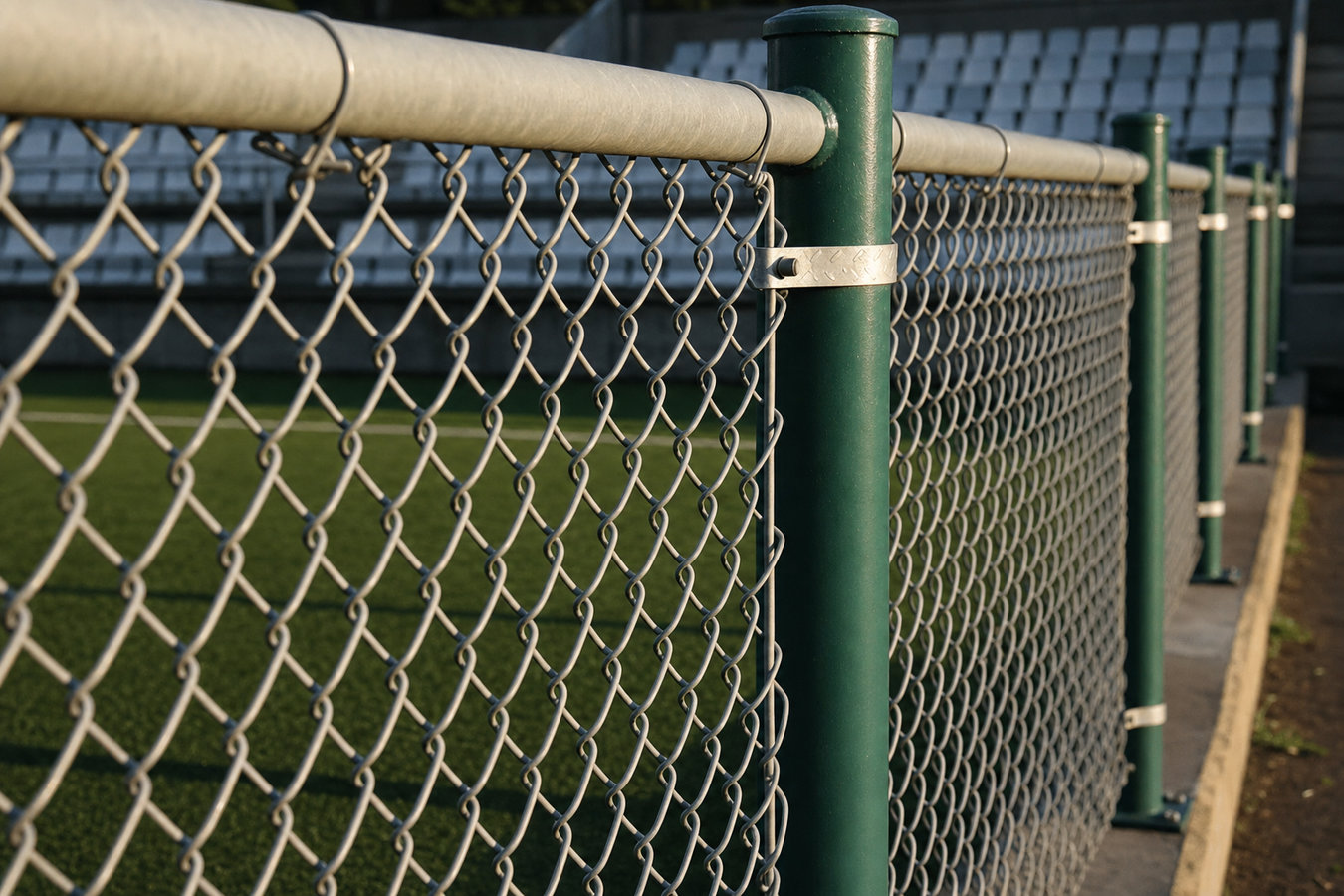 Security fence installation in Indio, CA